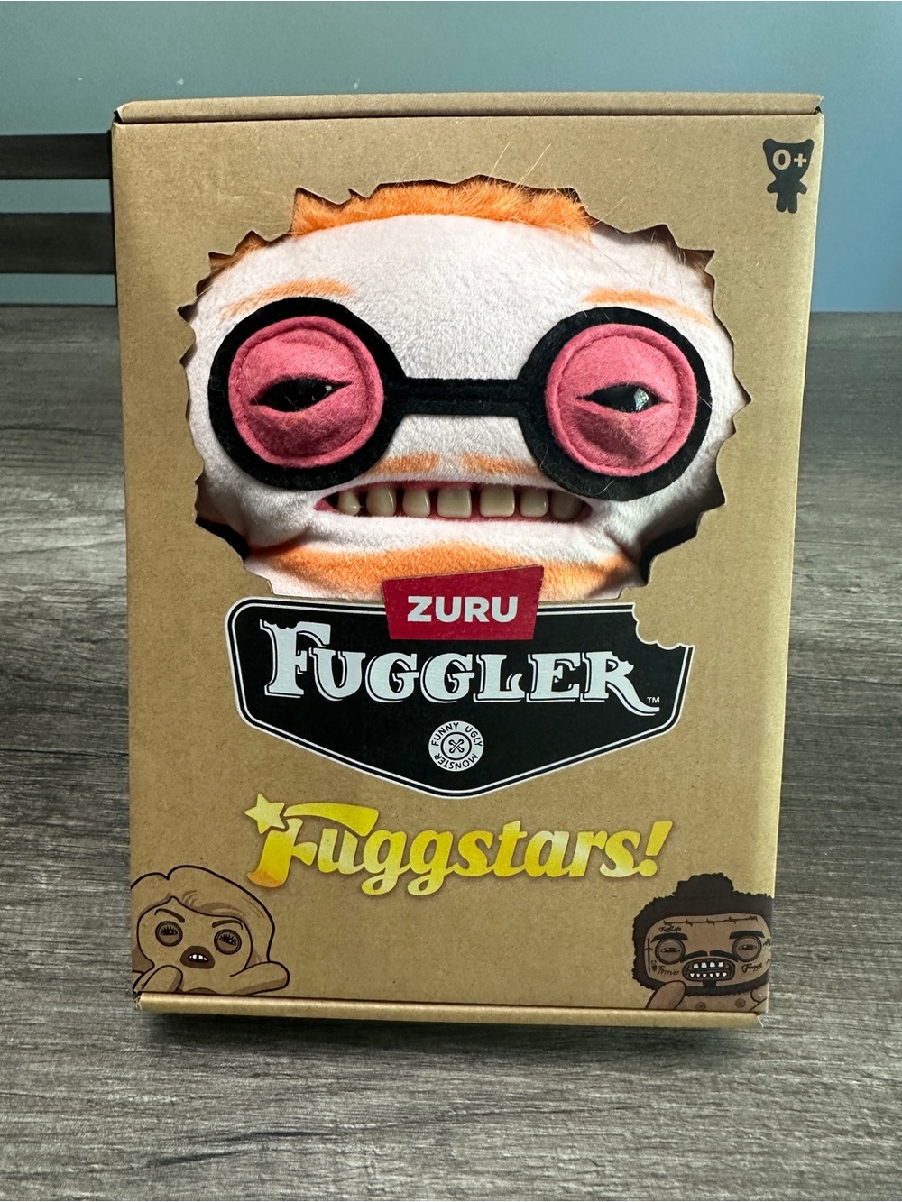 Fuggler Fuggstars Plush Toy - White and Orange